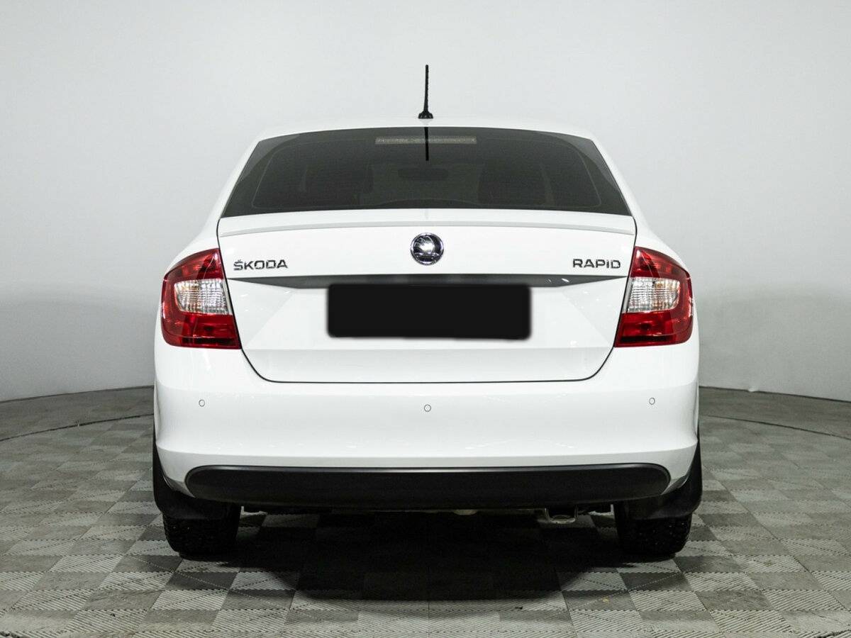 Шкода Рапид б/у, 2016, Роботизированная. Фото: #5